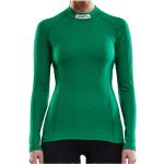 Pánske Termo tričká Craft zelenej farby vo veľkosti XS s dlhými rukávmi v zľave 