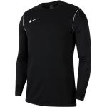 Detské tričká s dlhým rukávom Nike čiernej farby s dlhými rukávmi 