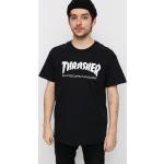 Pánske Skate tričká Thrasher čiernej farby v zľave 
