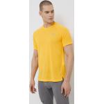 Pánske Bežecké tričká Under Armour Streaker žltej farby s jednofarebným vzorom 