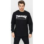 Pánske Skate tričká Thrasher čiernej farby v zľave 