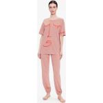 Dámske Pyžamá Triumph BIO ružovej farby z bavlny vo veľkosti M v zľave udržateľná móda 