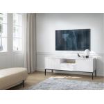 TV stolíky bielej farby v škandínávskom štýle 