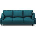 Rozkladacie pohovky mazzini sofas tyrkysovej farby z masívu s úložným priestorom 