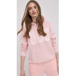 Dámska Jesenná móda UGG Australia ružovej farby z bavlny vo veľkosti XS s kapucňou Zľava na zimu 