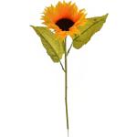 Dekoračné kvety žltej farby s kvetinovým vzorom s motívom: Slnečnica 