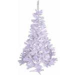 Vianočné stromčeky bielej farby v trblietavom štýle 