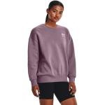 Dámska Jesenná móda Under Armour fialovej farby v športovom štýle z bavlny Zľava na zimu 