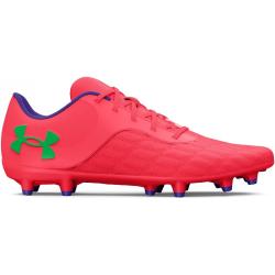 Under Armour Magnetico Select Firm Ground Football Boots Red/Green 8 (42.5)