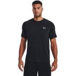 Tričká s krátkym rukávom Under Armour čiernej farby v športovom štýle z polyesteru vo veľkosti XXL s krátkymi rukávmi v zľave 