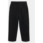 Športové nohavice UNITED COLORS OF BENETTON čiernej farby z bavlny v zľave 