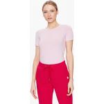 Dámske Polo tričká UNITED COLORS OF BENETTON BIO ružovej farby z bavlny vo veľkosti XS v zľave udržateľná móda 