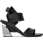 Dámske Kožené sandále UNITED NUDE čiernej farby vo veľkosti 37 v zľave na leto 
