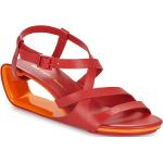 Dámske Kožené sandále UNITED NUDE červenej farby vo veľkosti 41 s motívom Sia na leto 