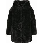 Urban classics Girls Hooded Teddy Coat black