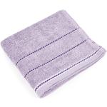 Uteráky fialovej farby s bodkovaným vzorom z bavlny technológia Oeko-tex 50x90 rýchloschnúce s motívom Lavender v zľave ekologicky udržateľné 