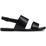 Dámske Kožené sandále Vagabond Vagabond čiernej farby vo veľkosti 36 na leto 