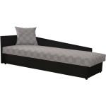 Jednolôžkové postele Kondela čiernej farby v modernom štýle 