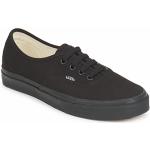 Dámska Skate obuv Vans AUTHENTIC čiernej farby vo veľkosti 36,5 