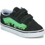 Detská Skate obuv Vans Old Skool V čiernej farby vo veľkosti 20 svietiace Zľava 
