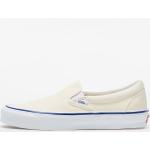 Pánska Skate obuv Vans Classic Slip-On béžovej farby vo veľkosti 35 Zľava 