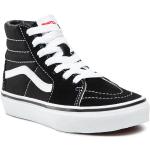 Dievčenská Skate obuv Vans SK8-Hi čiernej farby vo veľkosti 27 Zľava 