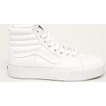 Pánska Skate obuv Vans bielej farby z kože vo veľkosti XS Zľava 