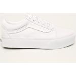 Dámska Skate obuv Vans bielej farby z kože vo veľkosti 36,5 Zľava 