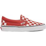 Dámska Skate obuv Vans Classic Slip-On červenej farby vo veľkosti 44 Zľava 