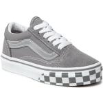 Chlapčenská Skate obuv Vans sivej farby zo semišu vo veľkosti 30 Zľava 