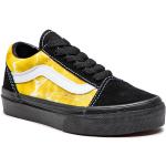 Chlapčenská Skate obuv Vans Old Skool žltej farby zo semišu vo veľkosti 28 Zľava 