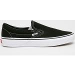 Pánska Skate obuv Vans Classic Slip-On čiernej farby zo syntetiky vo veľkosti 46 