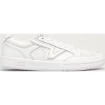 Pánska Skate obuv Vans bielej farby v športovom štýle z kože vo veľkosti 45 