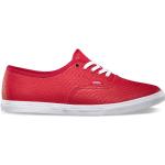 Pánska Skate obuv Vans AUTHENTIC červenej farby s hadím vzorom 