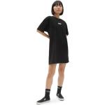 Dámske Tričkové šaty Vans čiernej farby vo veľkosti XS v zľave 