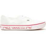 Pánska Skate obuv Vans AUTHENTIC bielej farby v ležérnom štýle z tkaniny Zľava na Valentín 