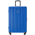 Veľké cestovné kufre modrej farby v modernom štýle integrovaný zámok objem 93 l 