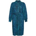 Vero Moda Curve Košeľové šaty Kittie 10278551 Modrá Regular Fit