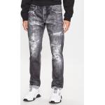 Pánske Straight Fit jeans Versace Jeans čiernej farby regular z bavlny v zľave 