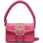 Dámske Kožené kabelky Versace Jeans ružovej farby z koženky v zľave 