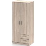 Dvojdverové skrine Kondela bielej farby z dubového dreva vyrobené na Slovensku 