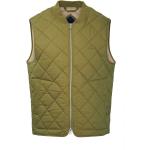 Pánske Prešívané vesty Gant zelenej farby z bavlny vo veľkosti XXL na zimu 