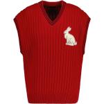 Pánska Jesenná móda Gant červenej farby z bavlny na zimu 