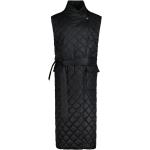 Dámske Prešívané vesty Gant čiernej farby s prešívaným vzorom zo syntetiky na zimu udržateľná móda 