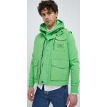 Pánska Jesenná móda Tommy Hilfiger zelenej farby z bavlny vo veľkosti XXL na zimu 