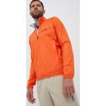 Pánske Športové bundy adidas Terrex nepremokavé vetruvzdorné oranžovej farby z polyesteru udržateľná móda 
