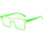 Pánske Dioptrické okuliare VeyRey zelenej farby z plastu Onesize v zľave 