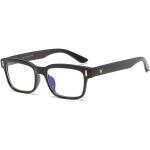 Pánske Slnečné okuliare VeyRey čiernej farby v nerd štýle z kovu Onesize v zľave 