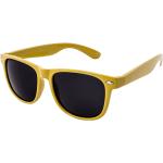 Pánske Slnečné okuliare VeyRey žltej farby v nerd štýle z kovu Onesize v zľave 