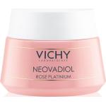 Dámske Denné krémy VICHY ružovej farby objem 50 ml pre rozjasnenie pre zrelú pokožku vyrobené vo Francúzsku 